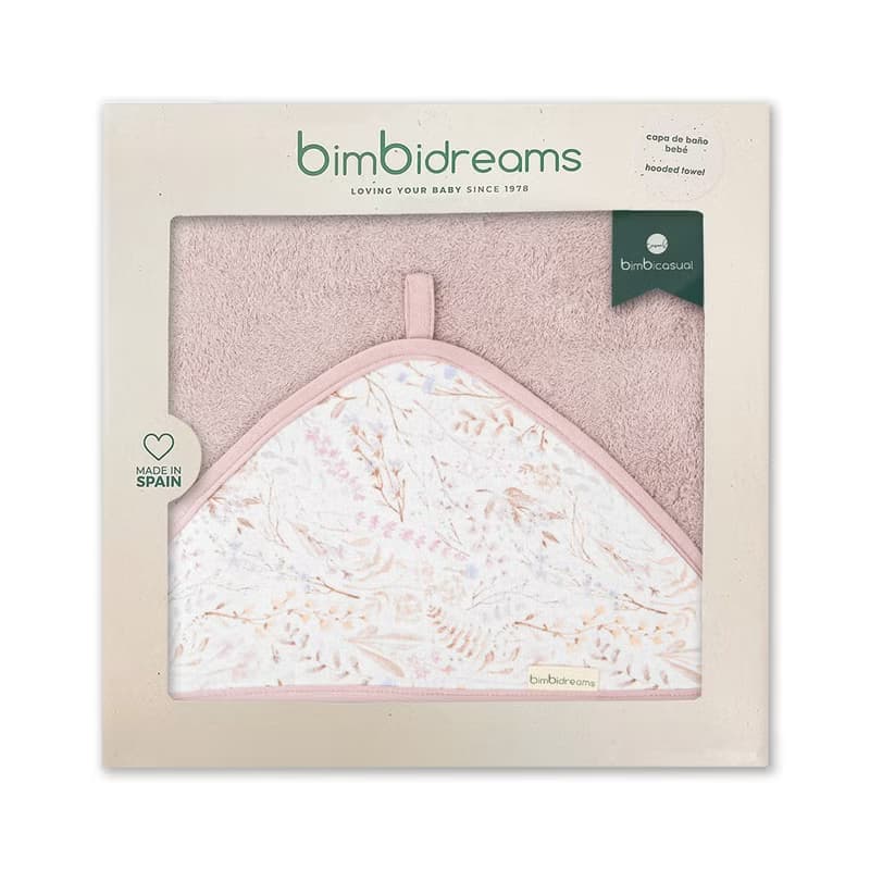 【Bimbidreams】竹纖維掛勾連帽浴巾禮盒 100x100cm /新生兒禮盒