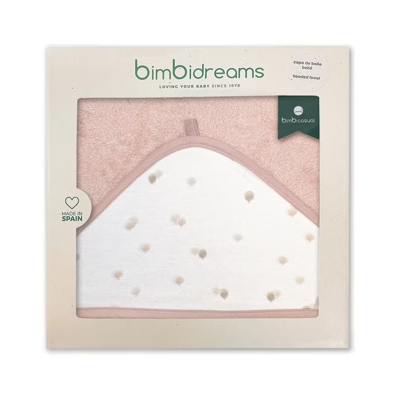 【Bimbidreams】竹纖維掛勾連帽浴巾禮盒 100x100cm /新生兒禮盒