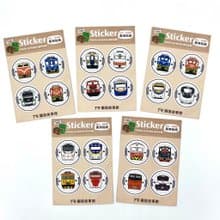 台灣火車貼紙 防水貼紙 萬用貼紙 行李箱貼紙 裝飾貼紙