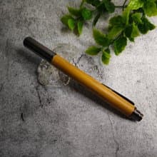 肖楠木 原木 手工筆 鋼珠筆( 拔蓋式)