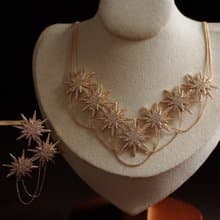 18KGP Rediant aurora項鍊