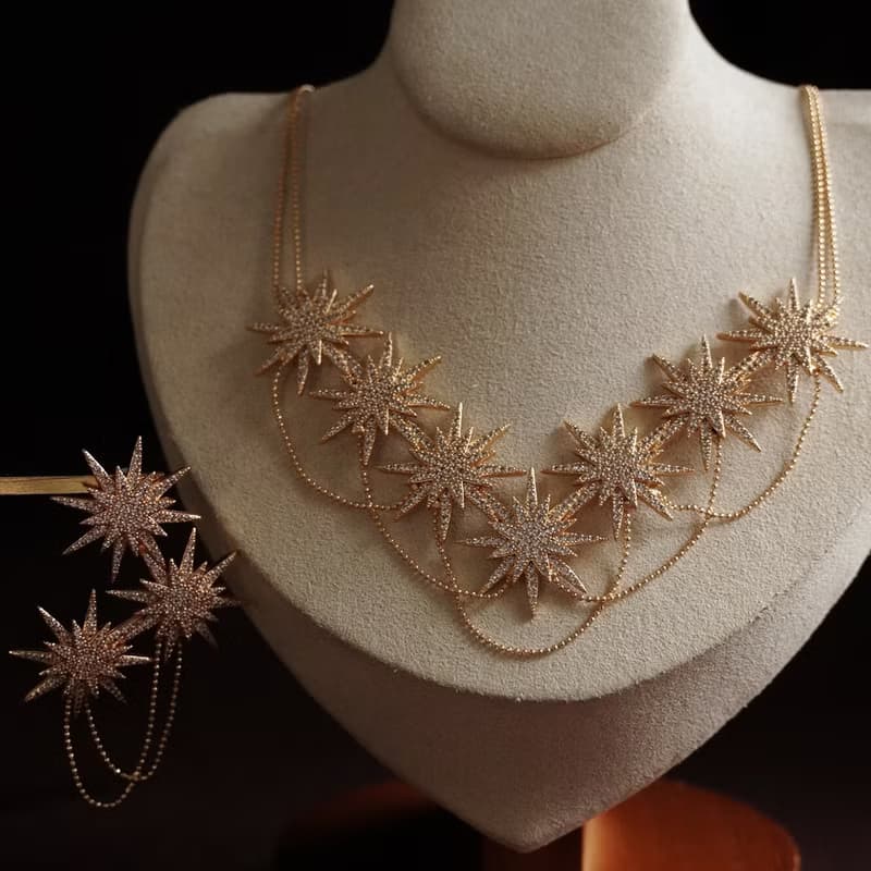 18KGP Rediant aurora項鍊