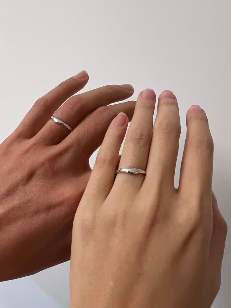 【推薦款】Melting Ring 靈魂伴侶日常婚戒・日常婚戒