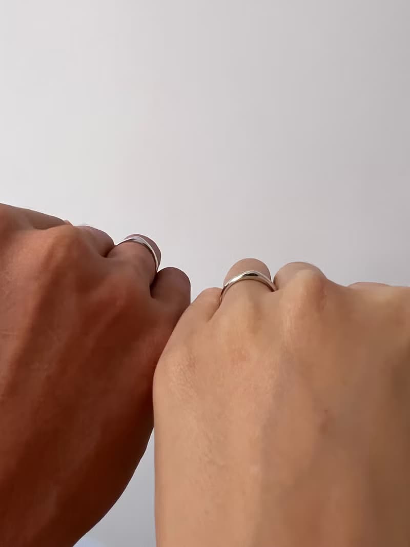 【推薦款】Melting Ring 靈魂伴侶日常婚戒・日常婚戒