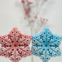 買5送1 繽紛雪花香氛皂系列(一) 手工皂 沐浴 清潔 洗手 禮贈