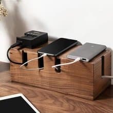 電源線收納盒 木質集線盒 數據線收納盒
