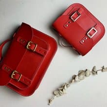 【免費刻名】手工劍橋包小款-含防塵袋