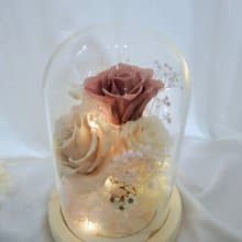 永生玫瑰花盅 永生花 不凋花 永生玫瑰 生日禮 情人節禮物