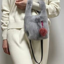 Mink fur handbag / Handbag / Shoulder bag / Small fur bag / Wrist bag