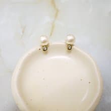 簡約日常珍珠 耳飾
