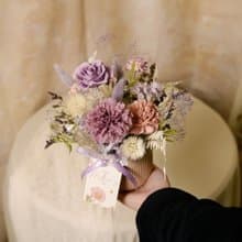 【氣質】母親節 永生康乃馨盆花 桌花  乾燥花 永生花 / 共3款