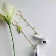 【動物們 No.020】綠繡眼 /耳機防掉鍊 防丟鏈