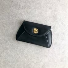 【 日本直送　名牌中古包 】Cartier カルティエ コインケース ブラック パンテール レザー vintage ヴィンテージ オールド h4kjzd