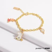 【Pinkoi x Moomin】友誼手鍊 / 歌妮與小美