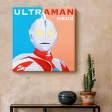 【日本 VisualSonic】藍牙畫布音箱 聯名款- Ultraman Neos