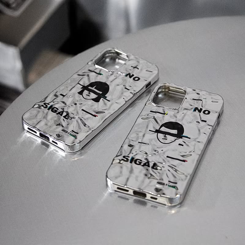 AUG.8 STORE 無名氏故障系列 iPhone手機殼 表層電鍍