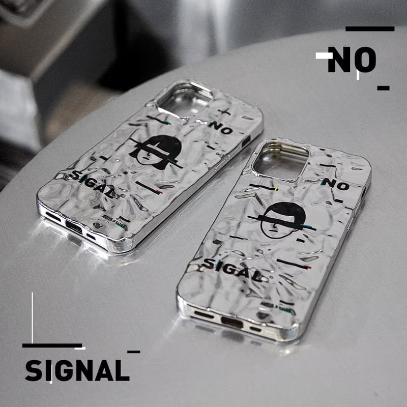 AUG.8 STORE 無名氏故障系列 iPhone手機殼 表層電鍍
