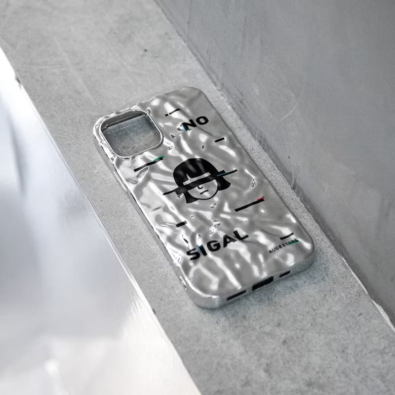 AUG.8 STORE 無名氏故障系列 iPhone手機殼 表層電鍍