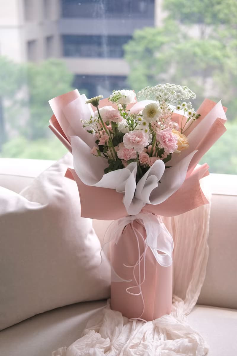 2025母親節 康乃馨 花束禮物  生日花籃