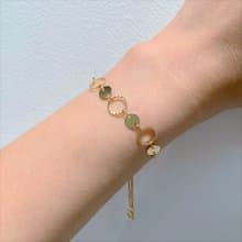 │日常│法式簍空 • 14kgf • 手鍊 • 可調式手鍊 • 注金