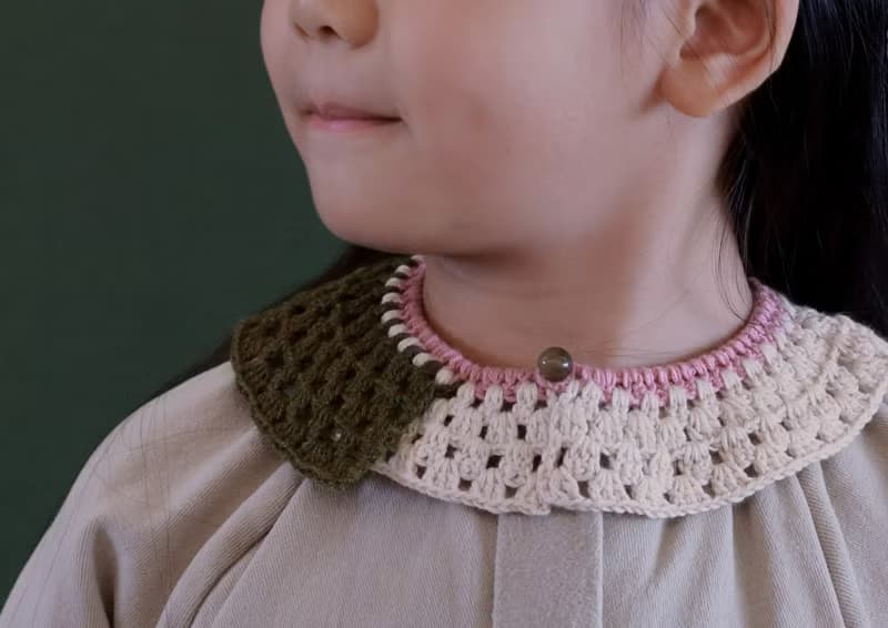 POPOPB 領子飾物 WITTY02– OLIVE GREEN