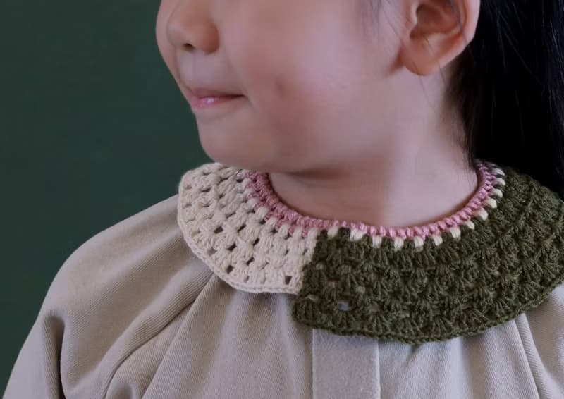 POPOPB 領子飾物 WITTY02– OLIVE GREEN