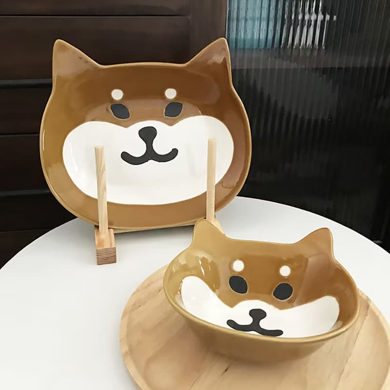 大臉柴柴陶瓷餐具系列