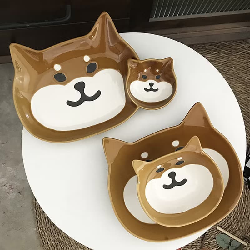 大臉柴柴陶瓷餐具系列