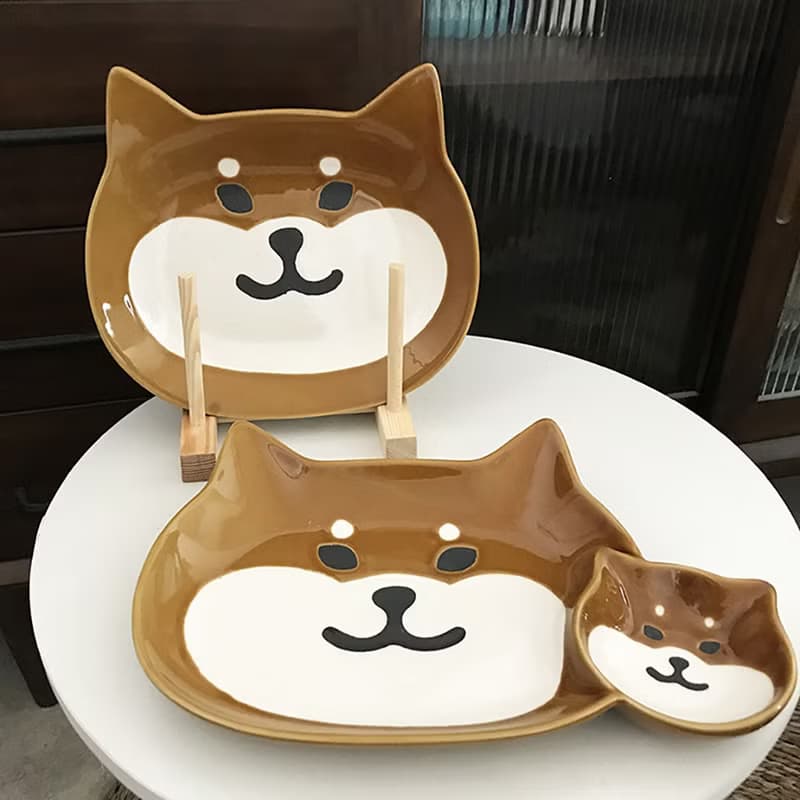 大臉柴柴陶瓷餐具系列