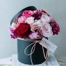 混合永生玫瑰花高級禮盒