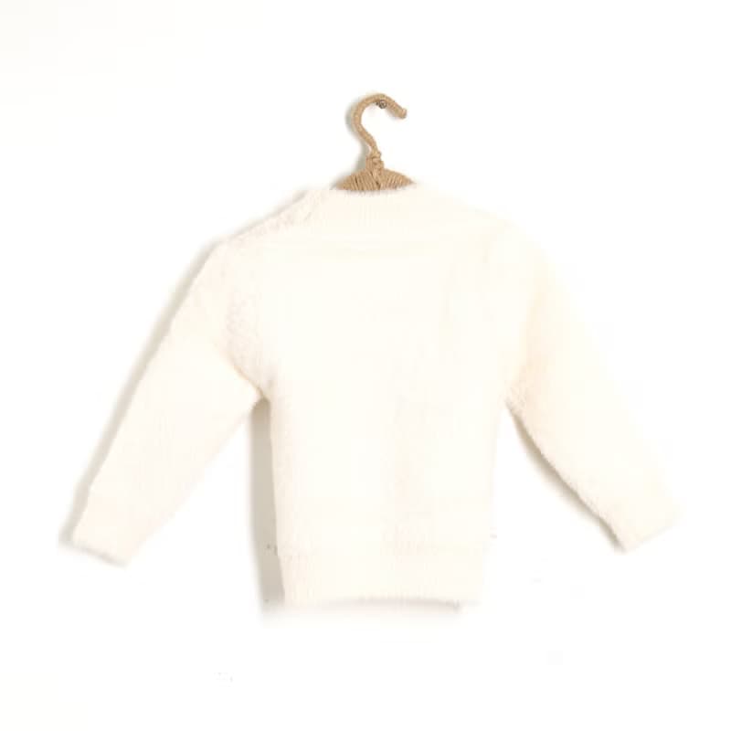 BIR童裝 | 恐龍圓領毛衣 (杏/黃)