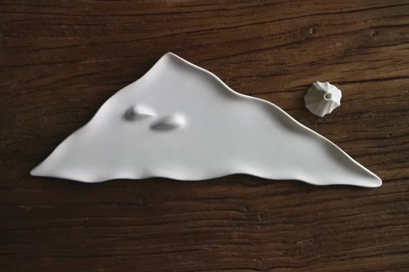 雪白山稜線香座 / 聖木 / 塔香 / 陶瓷香盤組