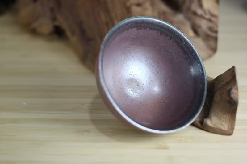 【送禮好物】60ml 柴燒 天然落灰 圓滿茶杯 鶯歌名家葉敏祥作