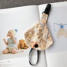 杏法國狐狸莊園 手工寶寶奶嘴鍊+防塵套