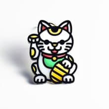 招福貓 招財貓 掛飾 / 匙扣 l 龍年 福貼 揮春 春聯 招財