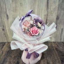 小波波球花束 永生花/乾燥花/情人節/母親節/生日禮物/開幕/畢業