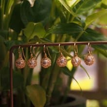 獨家設計 手工勾織 海水珍珠耳環 14KGF Crochet Jewelry