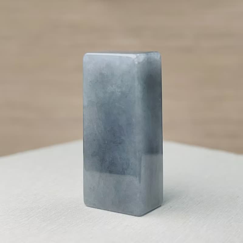 飄烏雞翡翠印章 | 天然緬甸玉A貨翡翠 | 送禮