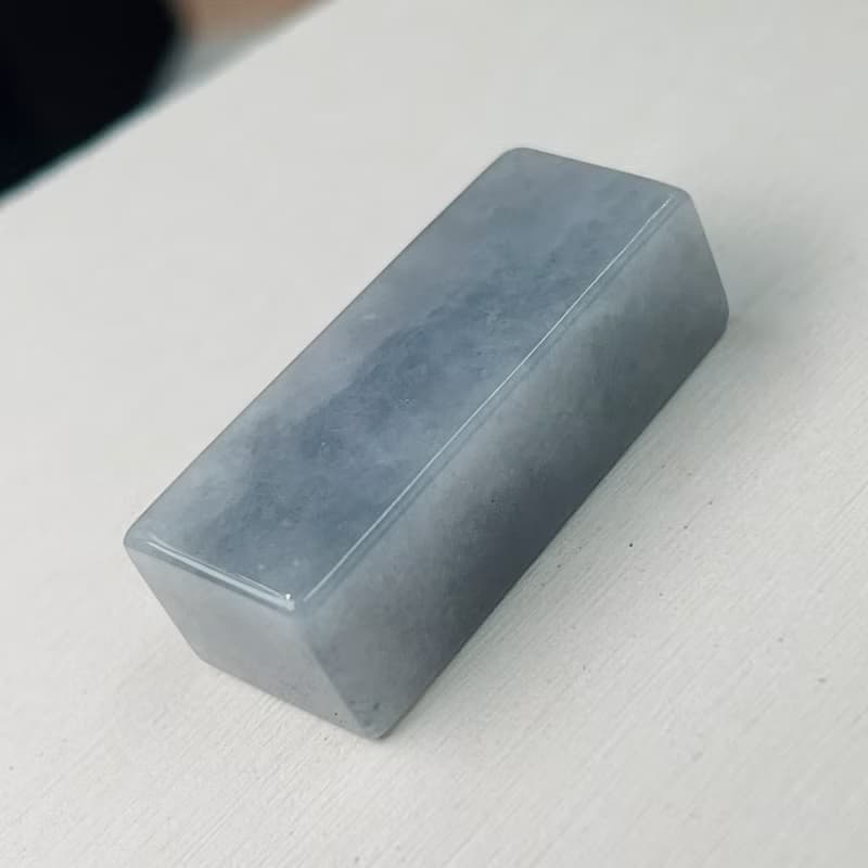 飄烏雞翡翠印章 | 天然緬甸玉A貨翡翠 | 送禮
