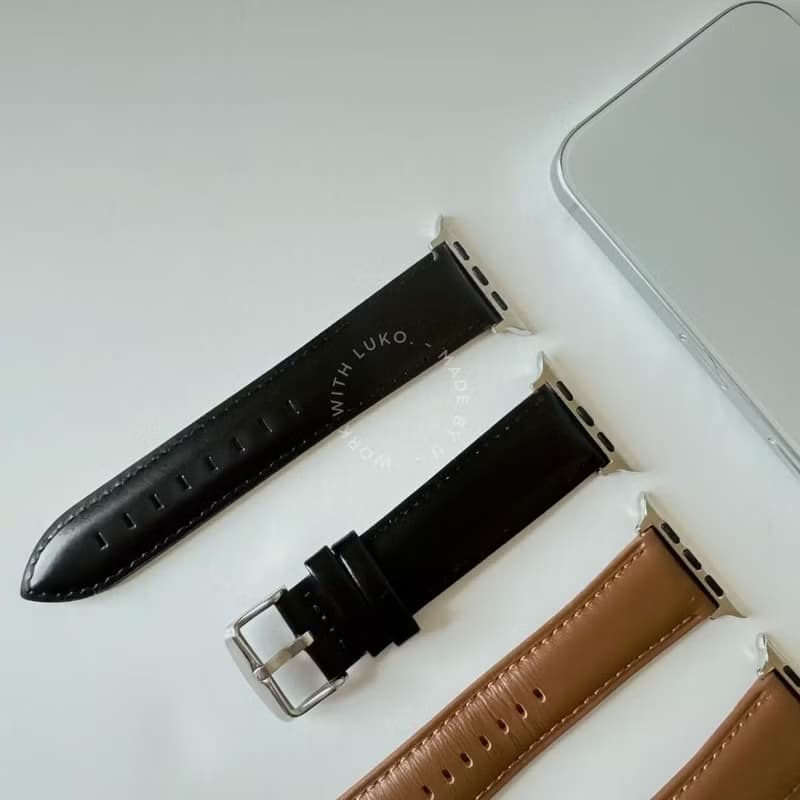 Apple Watch | 厚料質感牛皮錶帶