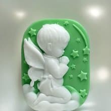 快速出貨 藝術香氛皂 祈禱天使娃娃(男) 精油香氛 手工皂