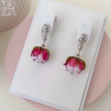 Original Gift: Handcrafted Silver Earrings for Daughter's Birthday
