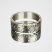 France Coin Ring 1 franc 1960 coin rings for men coin rings for women