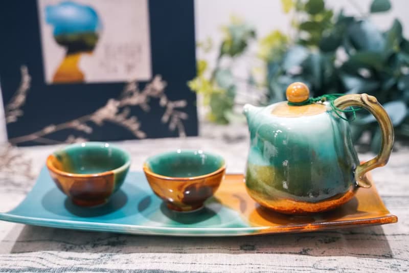茶壺杯盤組(一壺二杯一盤)・三毛撒哈拉系列/送禮包裝/小卡代寫