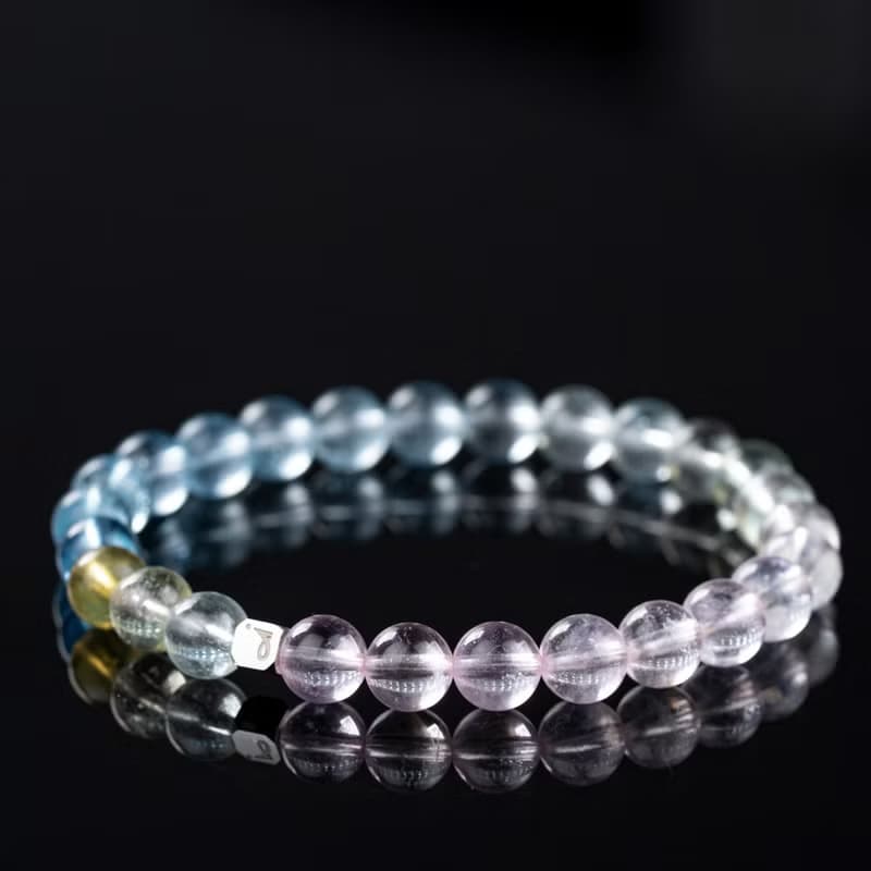 冰透摩根石 | 天然能量手串 | 6.0-7.0mm