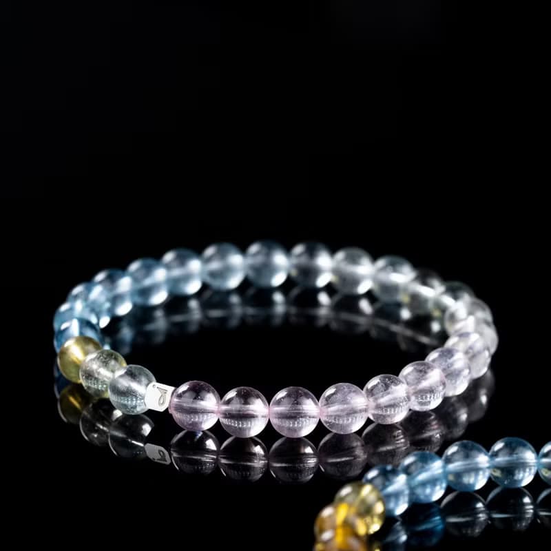 冰透摩根石 | 天然能量手串 | 6.0-7.0mm