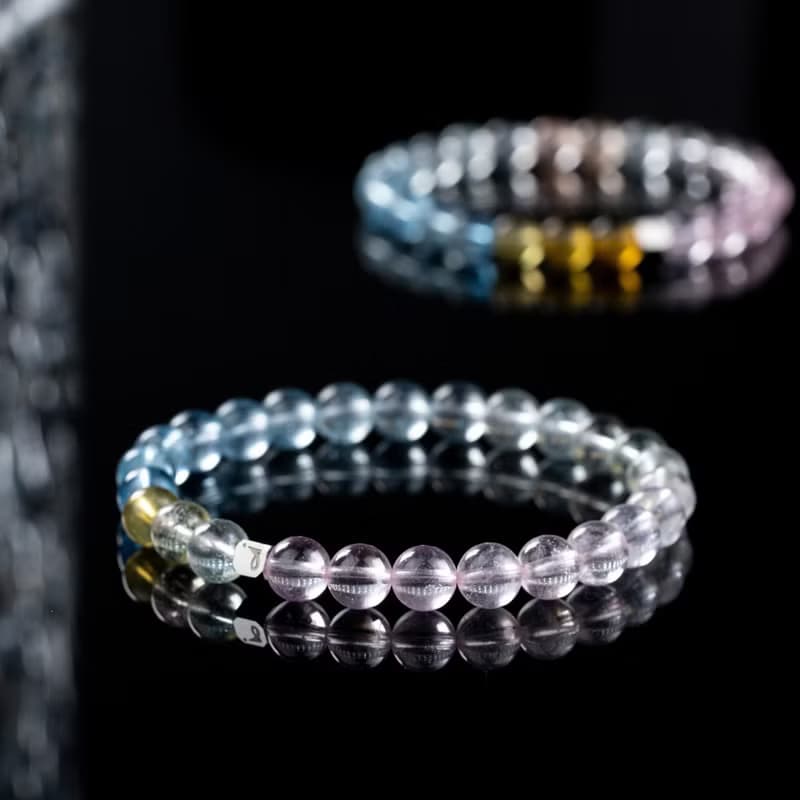 冰透摩根石 | 天然能量手串 | 6.0-7.0mm