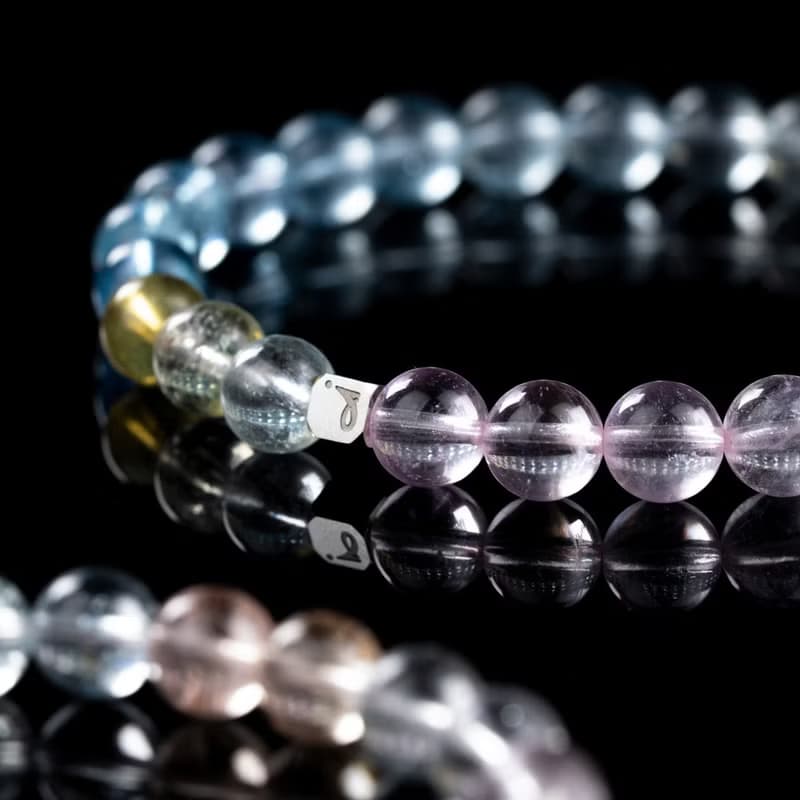 冰透摩根石 | 天然能量手串 | 6.0-7.0mm