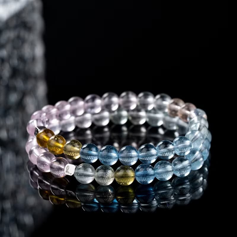 冰透摩根石 | 天然能量手串 | 6.0-7.0mm