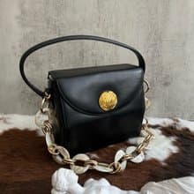 GIVENCHY 紀梵希  黑色 皮革 手提包